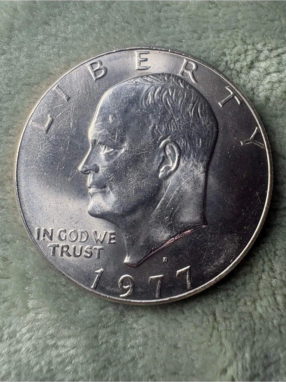 1977 Eisenhower 1979 Susan B Anthony & 2009 John Tyler Dollar Coin Lot